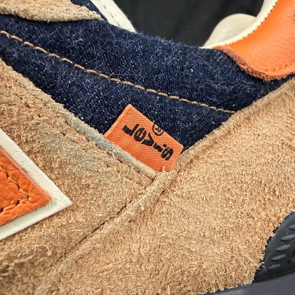 Size 10.5 Levi's x New Balance 1300 Mens M1300LV Made In USA Orange Tab Sneakers - Picture 15 of 16